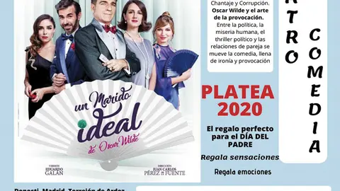 Teatro-comedia en Ribaforada &lsquo;Un marido ideal&rsquo;