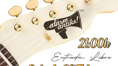 Concierto en Tudela de rock solidario con Villajavier &lsquo;Alarmantiks!&rsquo;