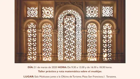 Taller pr&aacute;ctico en Tarazona &lsquo;Aplicaciones did&aacute;cticas del mud&eacute;jar aragon&eacute;s&rsquo;