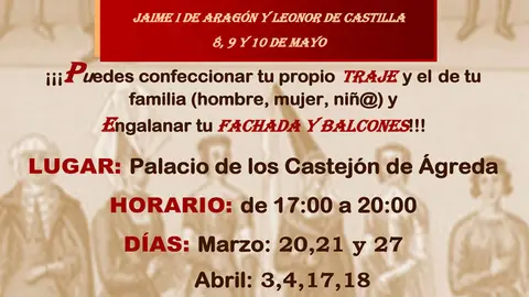 Taller de costura medieval &lsquo;&Aacute;greda en el siglo XIII&rsquo;