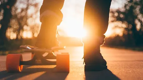 Skate, skateboard, patinete, patines
