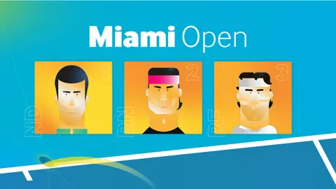 Miami Open, arbitraje tecnol&oacute;gico y&nbsp;nuevo cruce&nbsp;entre Nadal, Federer y Djokovic