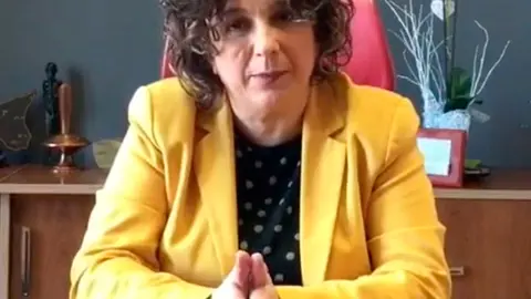 M.&ordf; Carmen Segura, alcaldesa de Villafranca