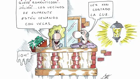 Hagamos el humor en el balc&oacute;n con esta bonita situaci&oacute;n