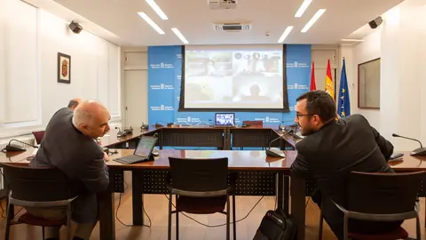 Los vicepresidentes Jos&eacute; Mar&iacute;a Aierdi y Javier Rem&iacute;rez