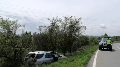 As&iacute; ha quedado el veh&iacute;culo tras su salida
