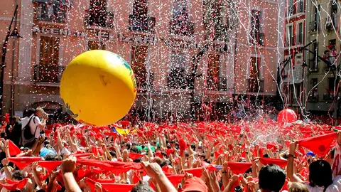 Chupinazo de San Ferm&iacute;n