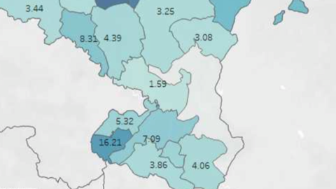Datos en Navarra a 22 de abril