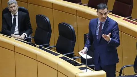 El presidente del Gobierno, Pedro S&aacute;nchez, ha defendido en el Senado la pr&oacute;rroga del estado de alarma y el plan de desescalada como instrumentos para preservar la vida de los ciudadanos y alcanzar la nueva normalidad