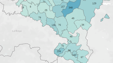 Datos en la Ribera a 12 de mayo