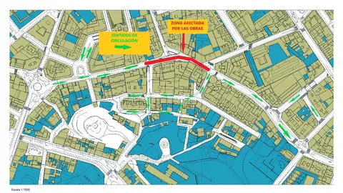 As&iacute; tendr&aacute; que ser la circulaci&oacute;n en la calle Juan Antonio Fern&aacute;ndez de Tudela