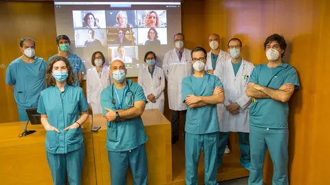 Equipo investigador liderado por el Dr. Chaccour de la CUN