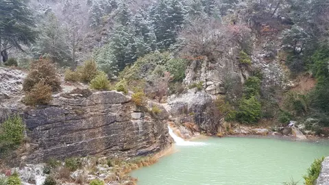 El Ayuntamiento de Luesia decreta el cierre de las zonas de ba&ntilde;o natural existentes en el t&eacute;rmino municipal, incluyendo el Pozo de Pigalo (en la fotograf&iacute;a) y el r&iacute;o Arba