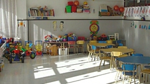 Aula de una de las guarder&iacute;as infantiles del Gobierno de Arag&oacute;n