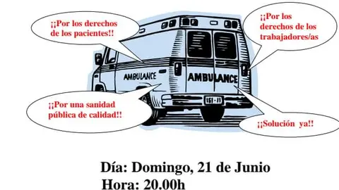 Caravana de coches este domingo 21