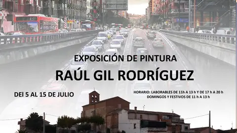 Exposici&oacute;n de pintura en Cabanillas de Ra&uacute;l Gil Rodr&iacute;guez