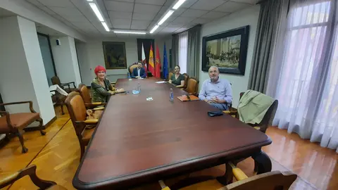 Reuni&oacute;n entre el Ayuntamiento de Tudela y el Departamento de Salud del Gobierno de Navarra
