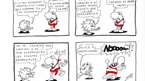 El coronavirus y las fiestas