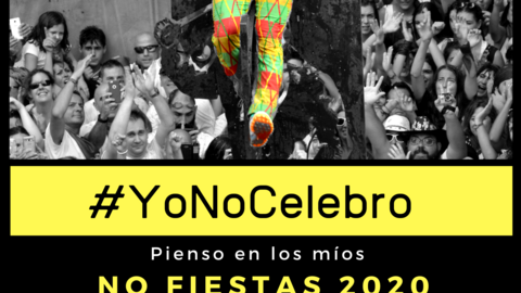 Cartel #YoNoCelebro