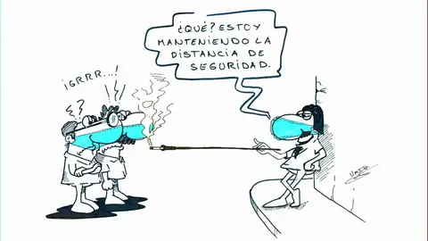 Manteniendo la distacia de seguridad