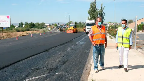 Parcheo en Carretera Corella