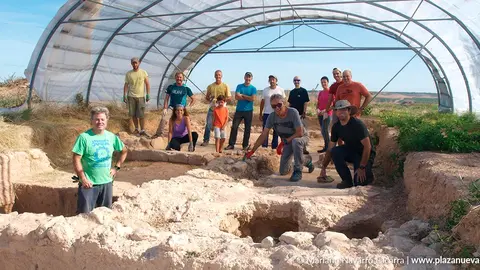 Yacimiento romano de El Villar de Ablitas