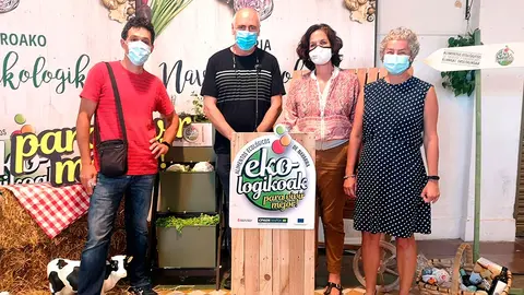 Momento de la presentaci&oacute;n de la nueva edici&oacute;n de la V Feria Navarra Ecol&oacute;gica