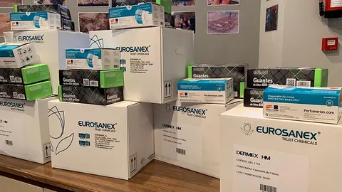 Lote de material higi&eacute;nico sanitario para los centros educativos de Alfaro