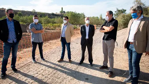 &Oacute;scar Bea, Joaquin P&eacute;rez, Jes&uacute;s Mari Rodr&iacute;guez, Gregorio Berrozpe y Fernando Mendoza