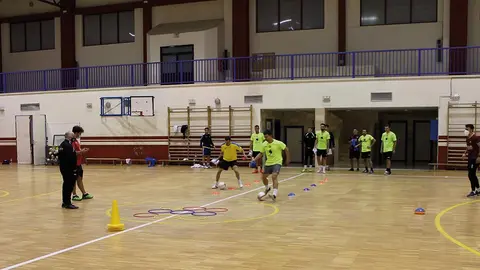 Entrenamiento de preparaci&oacute;n Fisica dirigido por Miguel &Aacute;ngel Moreno 2