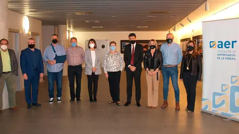 Nueva junta rectora de la Asociaci&oacute;n de Empresarios de la Ribera AER