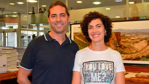 Hermanos Irene y Silvino Izquierdo