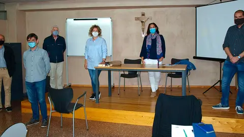 Junta de la Asociaci&oacute;n de Amigos de la Catedral
