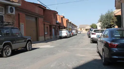 Vista de la Avda Navarra que va a ser pavimentada 2