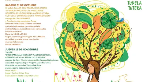 II Jornadas de huerta y agroecolog&iacute;a 2020 en Tudela