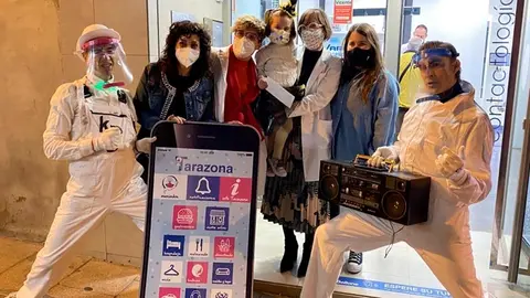 Dinamizaci&oacute;n en las calles ACT Tarazona
