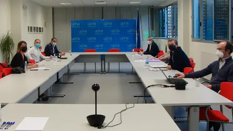 Encuentro para colaborar entre dos espacios de formaci&oacute;n superior en la Ribera