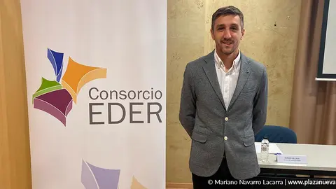 Sergio Villava G&oacute;mez en su presentaci&oacute;n el pasado 2 de noviembre