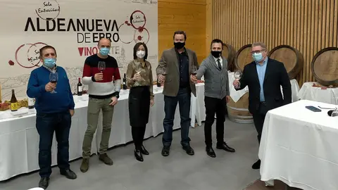 Presentaci&oacute;n de los Primeros Vinos de Rioja de 2020 que tuvo lugar en Aldeanueva de Ebro