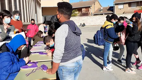 D&iacute;a contra la violencia de g&eacute;nero en el IES Alhama de Corella 2