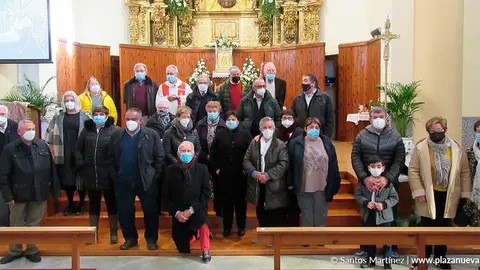Todos los cofrades de Santa B&aacute;rbara de Murchante