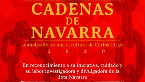 Premio Cadenas de Navarra 2020 en Tudela