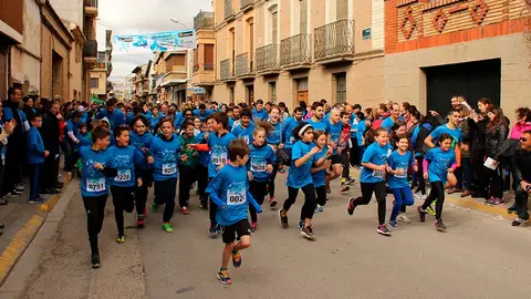 Marcha solidaria contra el c&aacute;ncer en Murchante en 2017