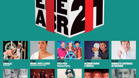 Programaci&oacute;n enero-abril 2021 del Teatro Gaztambide de Tudela