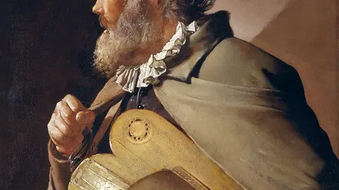 Ciego tocando la zanfona (Georges de la Tour, hacia 1620)