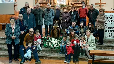 Foto oficial de la Cofrad&iacute;a de San Ant&oacute;n de Rinc&oacute;n de Soto