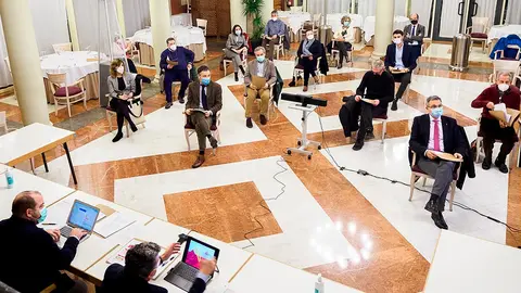 Toma de posesi&oacute;n de la nueva Junta Directiva del Colegio de M&eacute;dicos de Navarra