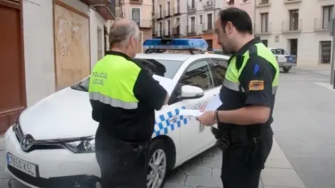 Imagen de archivo de la Polic&iacute;a Local de Tarazona (Foto: La TeleTV - Tarazona y el Moncayo)