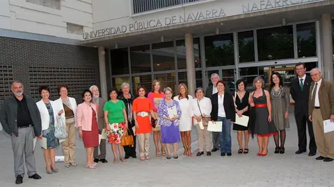 Ramiro Gim&eacute;nez Cara en la graduaci&oacute;n de sus alumnos y alumnas