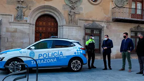 Nuevo coche de Polic&iacute;a Local de Tarazona